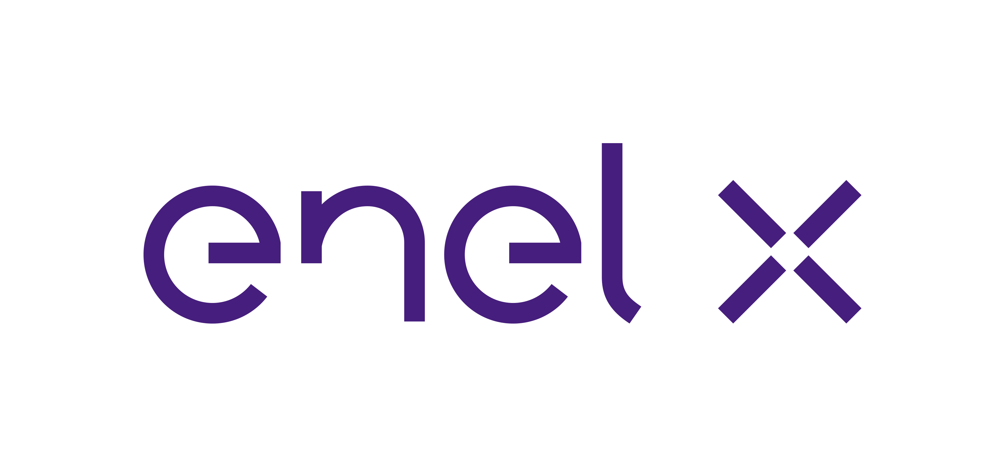 Enel X Logo Violet RGB
